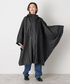 MOONBAT POLO RALPH LAUREN(ポロ ラルフローレン) ポロポニー ポケッタブル レインポンチョ レインコート 無地 フード 収納袋 ロゴ入 レディース