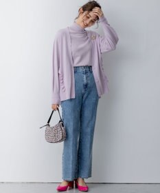 組曲 【WEB限定】サイドフリルカーディガン