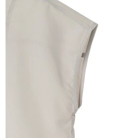 Green Parks ・ＥＬＥＮＣＡＲＥ　ＤＵＥ　ピンタックフレンチブラウス