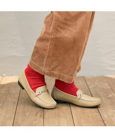 ing <ing>【3E】【サスティナブル】ビット付きモカシューズ