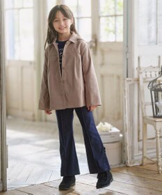 組曲 KIDS 【110-140㎝】フレア デニムパンツ