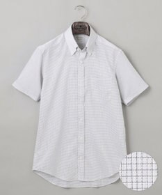 GOTAIRIKU 春夏向け【形態安定】SUMMERPREMIUMPLEATS_ボタンダウンカラー 半袖ドレスシャツ(25年モデル)