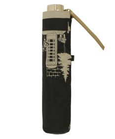 MOONBAT DAKS(ダックス) 晴雨兼用日傘 折りたたみ傘 街並み フワクール生地使用