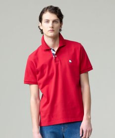 J.PRESS MEN 気品と愛嬌のバランスが抜群！【J.PRESS人気NO1ポロシャツ】 バックブルカノコレジメン ポロシャツ