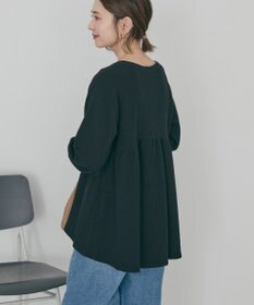 AMERICAN HOLIC フクレジャガードペプラムプルオーバー