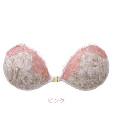 BRADELIS New York 【NuBra / ボリュームアップ】パテッドヌーブラ フローラ ストラップレスで肩こり軽減
