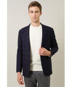 DAKS フランネルチェックジャケット