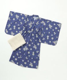 組曲 KIDS 【S-Lサイズ】マーガレットチェック 浴衣