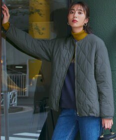 23区 【SLOW/一部店舗限定】シアーリブ タートルネックニット