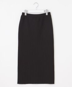 自由区 S 【洗える】リブストレッチタイト スカート