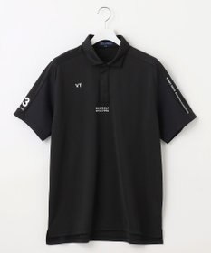 23区GOLF 【MEN】【キングサイズ/吸水速乾/UVカット】ポンチコンビポロシャツ