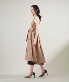 GRACE CONTINENTAL ジップディテールワンピース