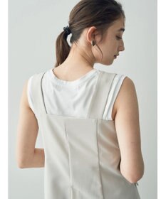 YECCA VECCA リネンライクビスチェベスト