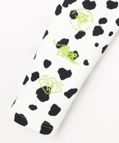 PW CIRCULUS 【WOMEN】スノーレオパード裏フリースモックネックT