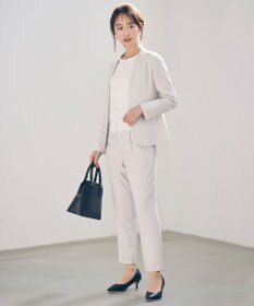 ANY SIS 【セットアップ可】セレモニーダブルクロス テーパードパンツ