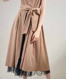 GRACE CONTINENTAL ジップディテールワンピース