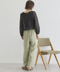 AMERICAN HOLIC 【前後2WAY】シアーレースブラウス