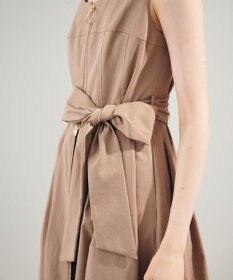 GRACE CONTINENTAL ジップディテールワンピース