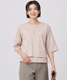 J.PRESS LADIES S 【洗える】トリコットジャージー カットソー