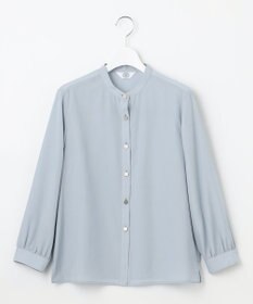 J.PRESS LADIES L 【洗える】テトロンレーヨンマンスローン ブラウス