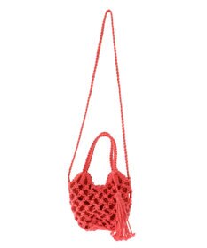 CRAFT STANDARD BOUTIQUE 別注/maison vert マクラメ手編みショルダーバッグ