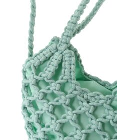 CRAFT STANDARD BOUTIQUE 別注/maison vert マクラメ手編みショルダーバッグ