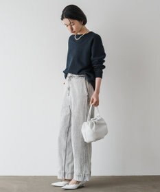 russet レザー巾着4WAYショルダーバッグ(CE-1454)