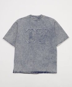 WEGO 【ユニセックス着用ITEM】ベースボールデニムグラフィックシャツ（SS）