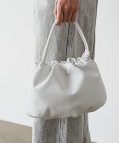 russet レザー巾着4WAYショルダーバッグ(CE-1454)