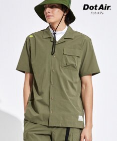 PW CIRCULUS 【高通気 / 軽撥水 / 軽量のDotAir 使用】【MEN】開襟シャツ