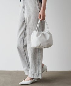 russet レザー巾着4WAYショルダーバッグ(CE-1454)