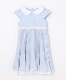 ANY KIDS 【2点セット】リボンボレロジャケット+シフォンプリーツ ワンピース