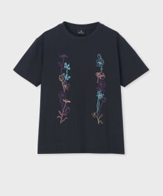 Paul Smith フローラル エンブロイダリー 半袖Tシャツ