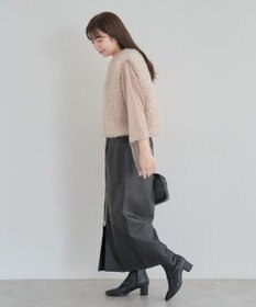 Green Parks ・ＥＬＥＮＣＡＲＥ　ＤＵＥ　シープファーショートベスト