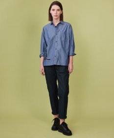 JOSEPH ABBOUD MOUNTAIN 【JAPANファブリック/ストレッチ】ビックライズストレッチ ベイカー パンツ