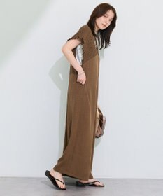 Green Parks シャーリングサロペット