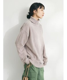 CRAFT STANDARD BOUTIQUE 洗えるコードモールタートルネックプルオーバー