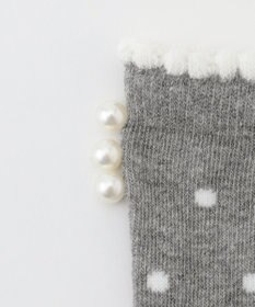 ANY KIDS ハイソックス（ドット&パール）