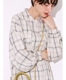 AMERICAN HOLIC イージーケアＷポケットシャツワンピース