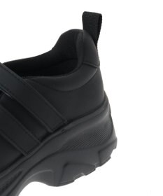 Green Parks ・ｒｉｃｈ　ｂｌｕｅ　厚底ストラップスニーカー