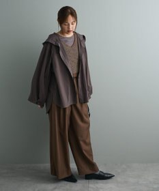 CRAFT STANDARD BOUTIQUE フーディーオーバーサイズシャツ