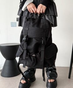 WEGO 【ユニセックス着用ITEM】3ポケットフラップリュック