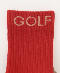 23区GOLF 【WOMEN】カラーブロック レギュラーソックス