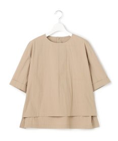 23区 【先行予約/SLOW/一部店舗限定】コットンナイロンタイプライター T ブラウス