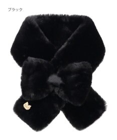 MOONBAT 【新色追加】PAUL & JOE ACCESSOIRES フェイクファーリボンマフラー