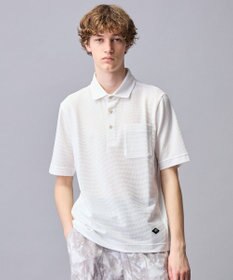 JOSEPH ABBOUD MOUNTAIN 【ゆったり】グリットワッフル　アウトドアポロ シャツ