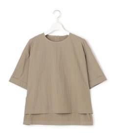 23区 【先行予約/SLOW/一部店舗限定】コットンナイロンタイプライター T ブラウス