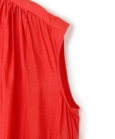 UNFILO ヴィンテージシアー ギャザーワンピース