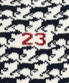 23区GOLF 【MEN】ハンタードッグ柄ソックス