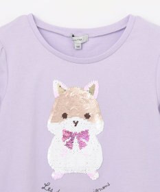 ANY KIDS ミラクルスパンコール 長袖 Tシャツ